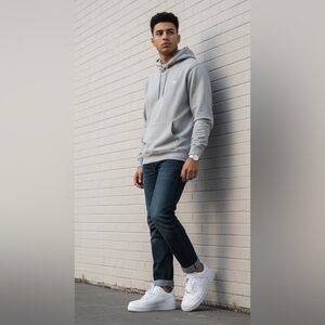 Nike Air Force 1 Low '07 Triple White Men's Size 12 - Style 315122-111